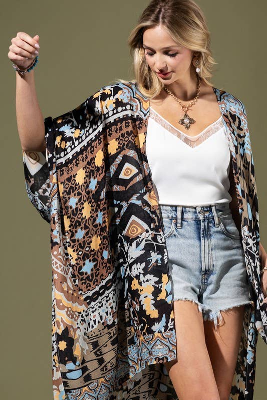 Moonbeam Kimono - ivyandlavyboutique Urbanista