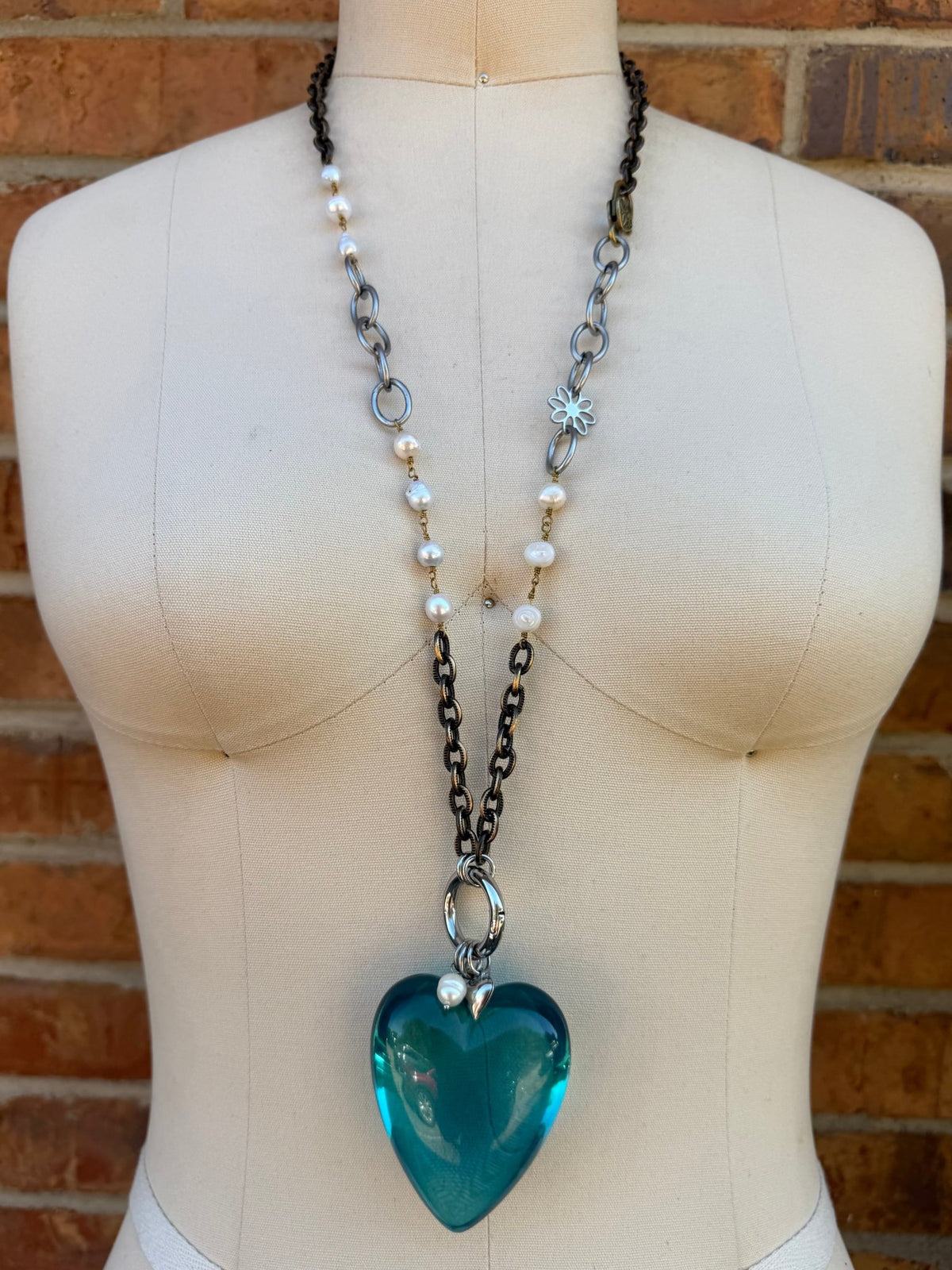 Moonbeam Masquerade Heart Necklace - Boho Wanderlust Boutique Boho Wanderlust Boutique