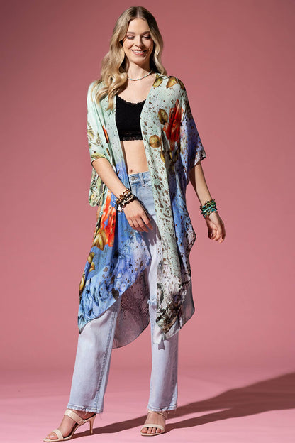 Moonstone Kimono: Moonstone / OS - ivyandlavyboutique Urbanista