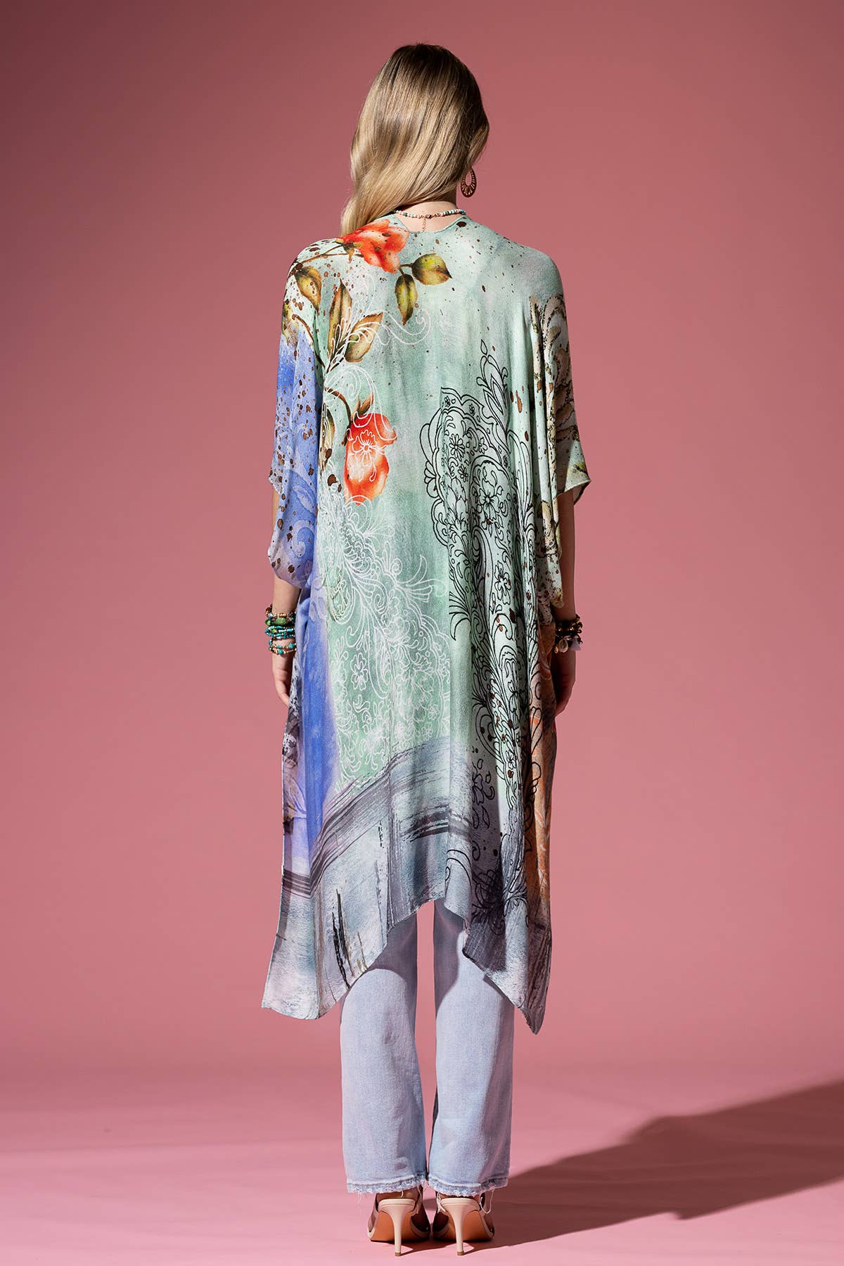 Moonstone Kimono: Moonstone / OS - ivyandlavyboutique Urbanista