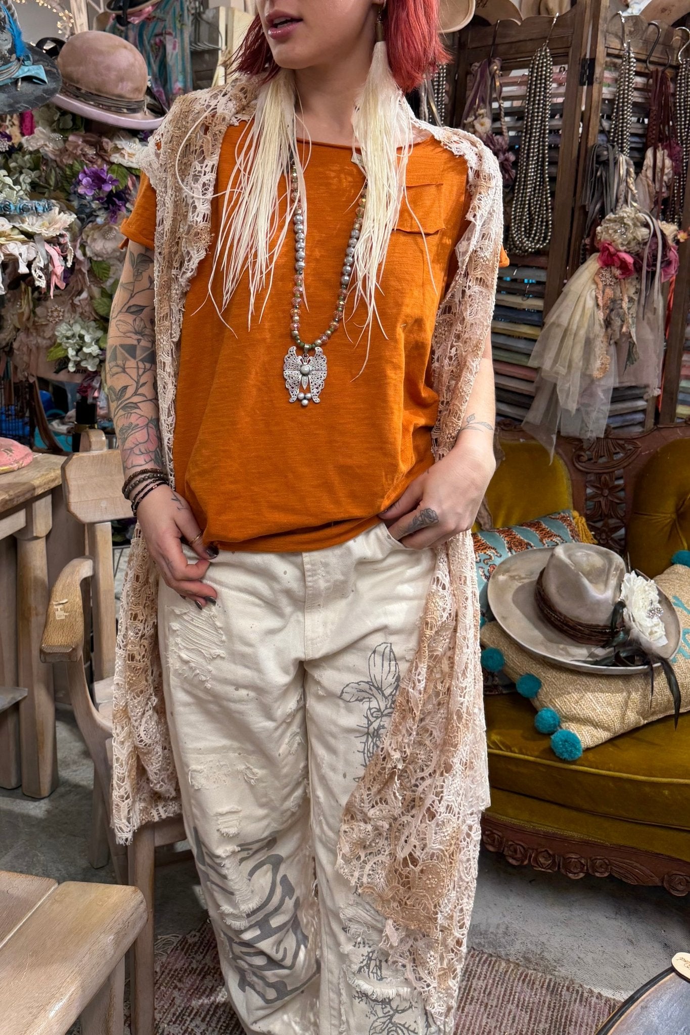 Morning Dove Duster Vest - ivyandlavyboutique A Rare Bird Shop