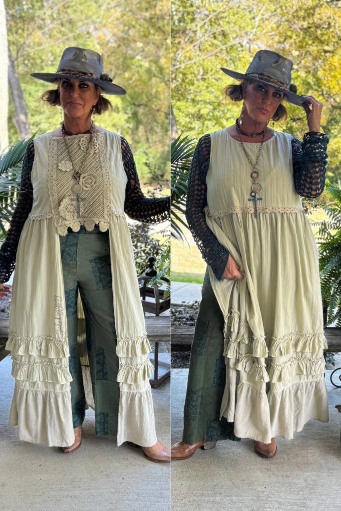 Morning Stroll Top: One Size - ivyandlavyboutique Jaded Gypsy