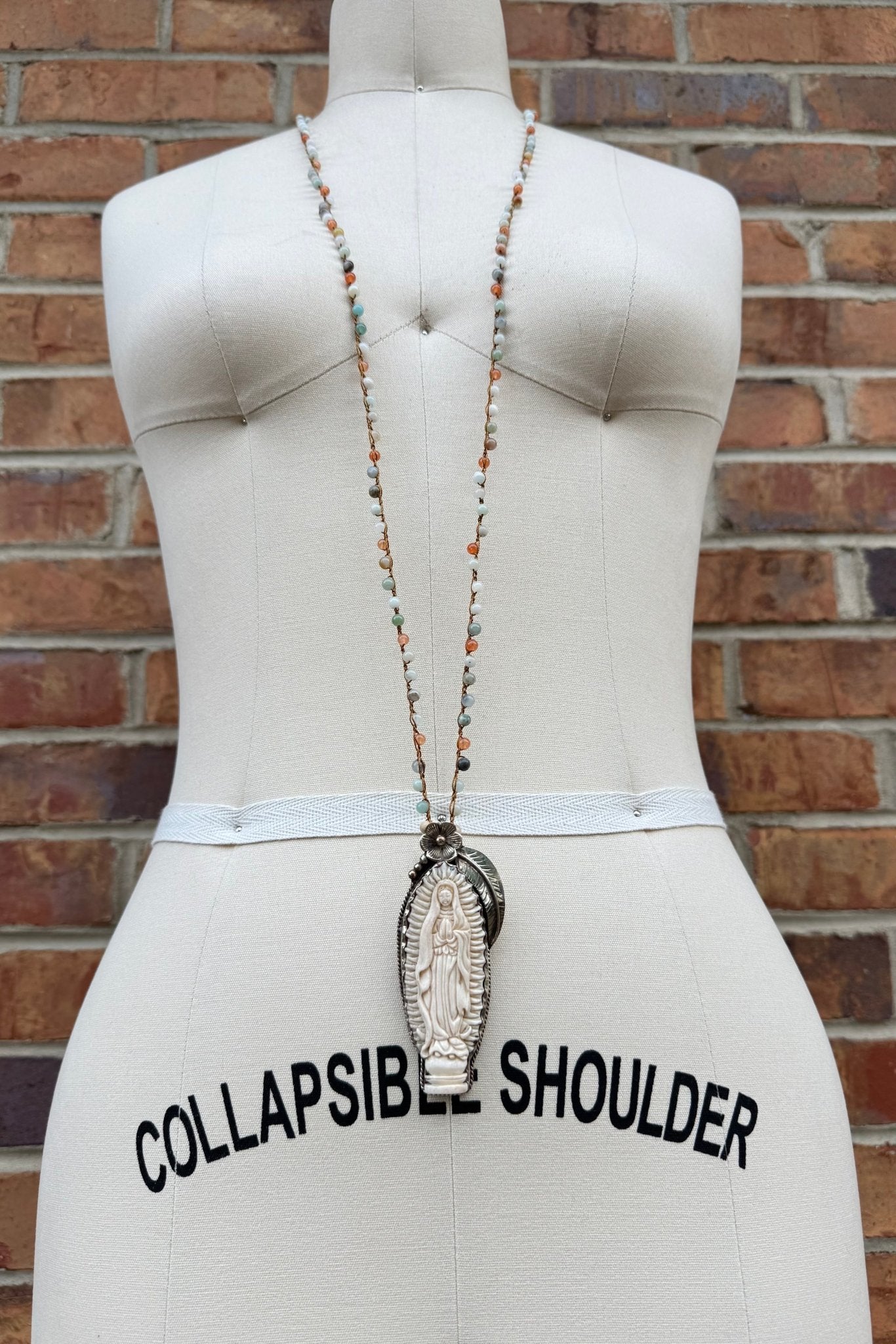 Mother Mary Necklace - ivyandlavyboutique ivyandlavyboutique