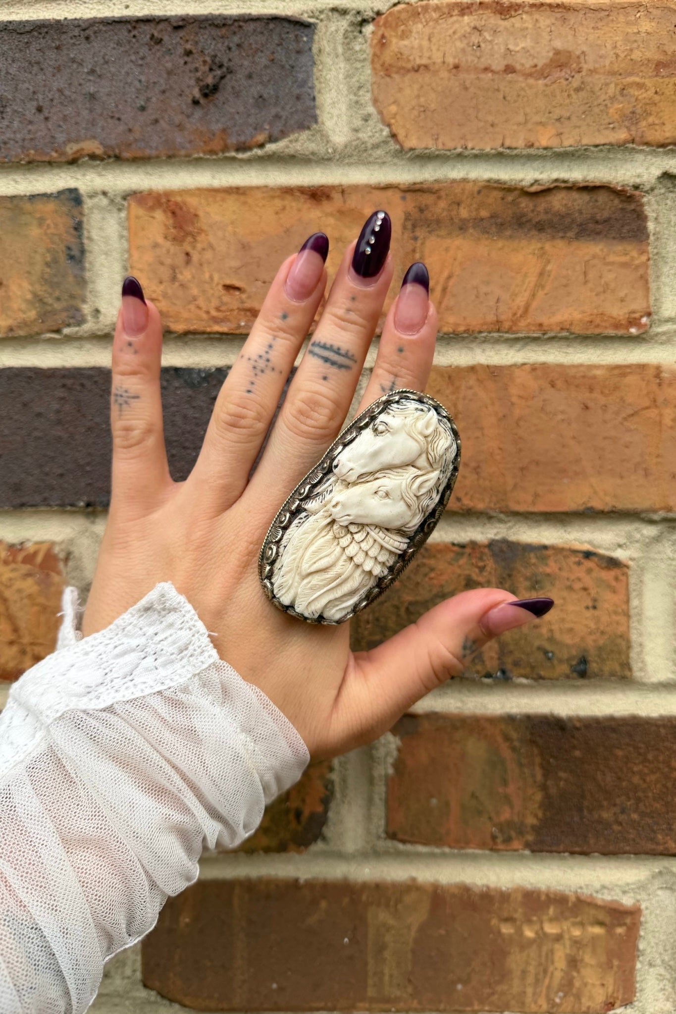 Motherly Love Horse Ring - ivyandlavyboutique ivyandlavyboutique