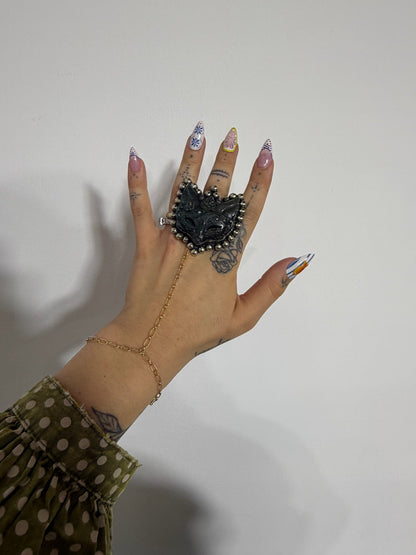 Ms. Kitty Labradorite Ring - ivyandlavyboutique ivyandlavyboutique