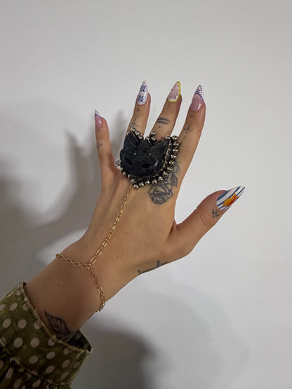 Ms. Kitty Labradorite Ring - ivyandlavyboutique ivyandlavyboutique