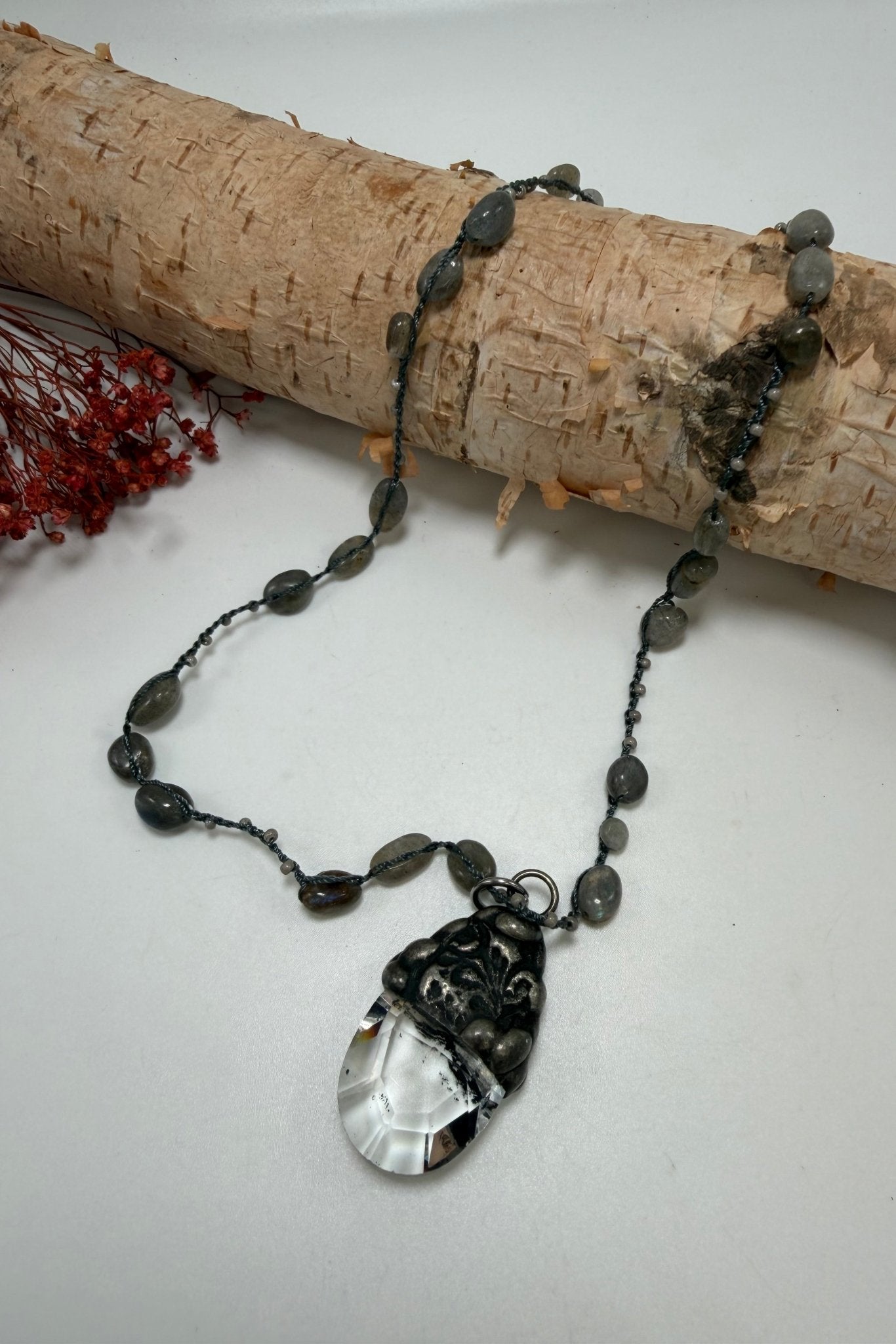 My Crystal Ball Necklace - ivyandlavyboutique ivyandlavyboutique