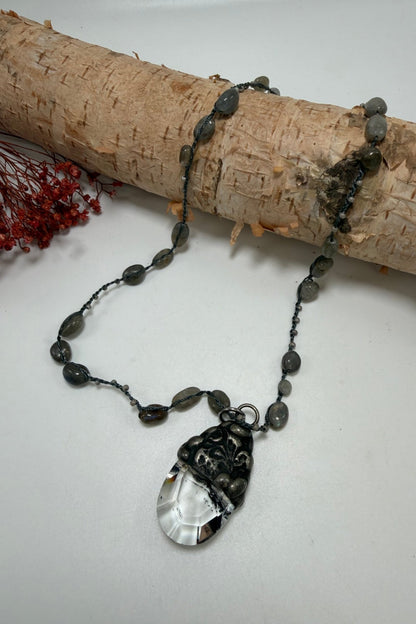 My Crystal Ball Necklace - ivyandlavyboutique ivyandlavyboutique