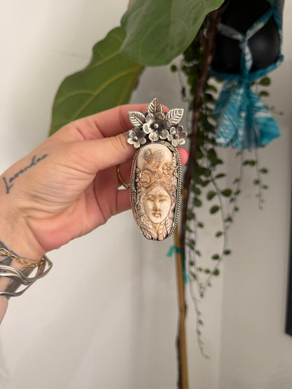 Nature Goddess Pendant - ivyandlavyboutique ivyandlavyboutique