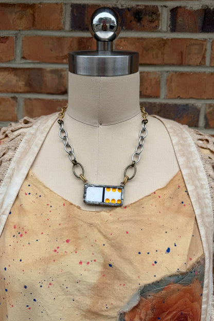 Naughty Sayings Domino Necklace -  6 Y - ivyandlavyboutique ivyandlavyboutique