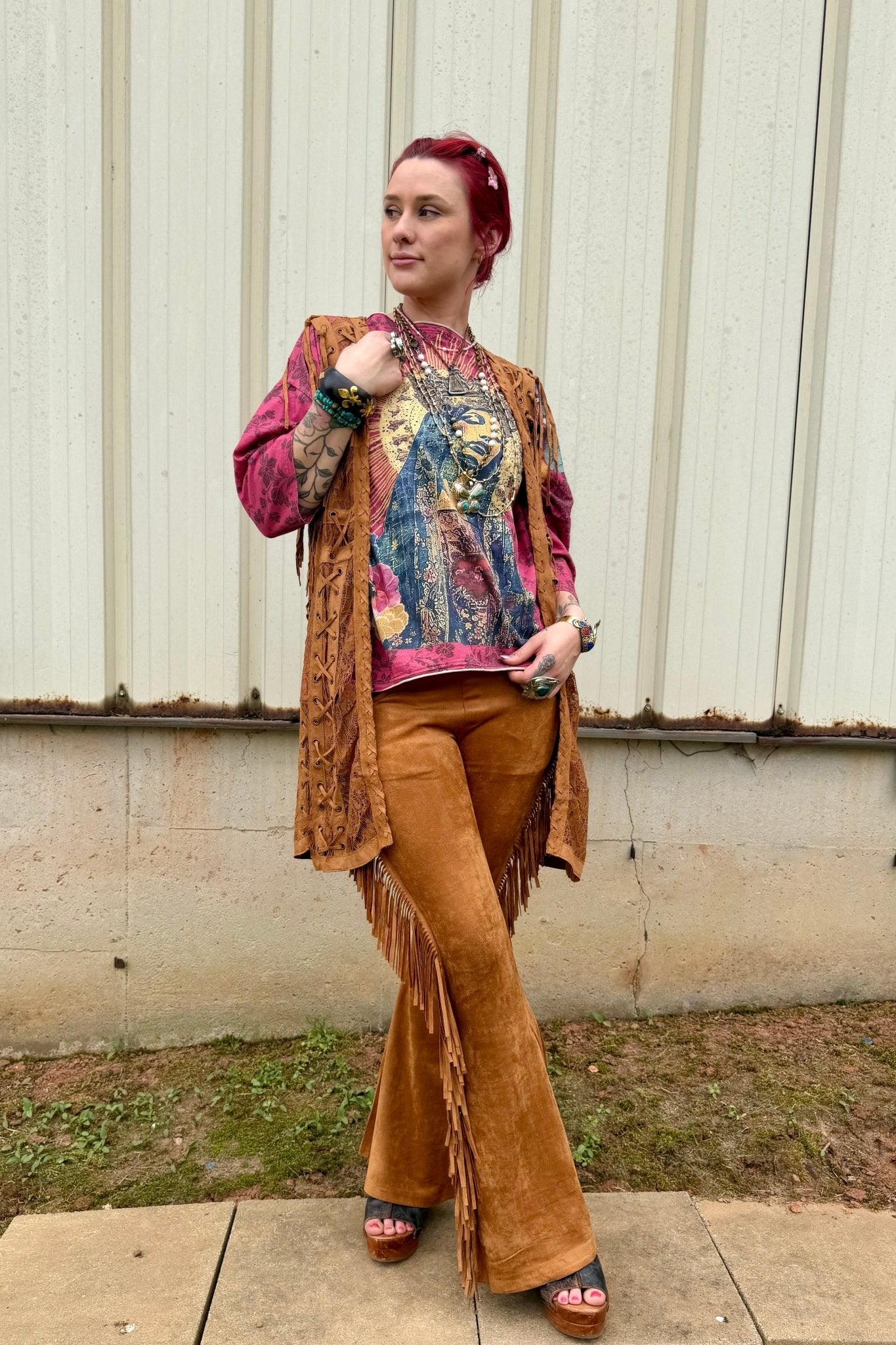 Not so Plain Jane Eyelet Vest - ivyandlavyboutique ivyandlavyboutique
