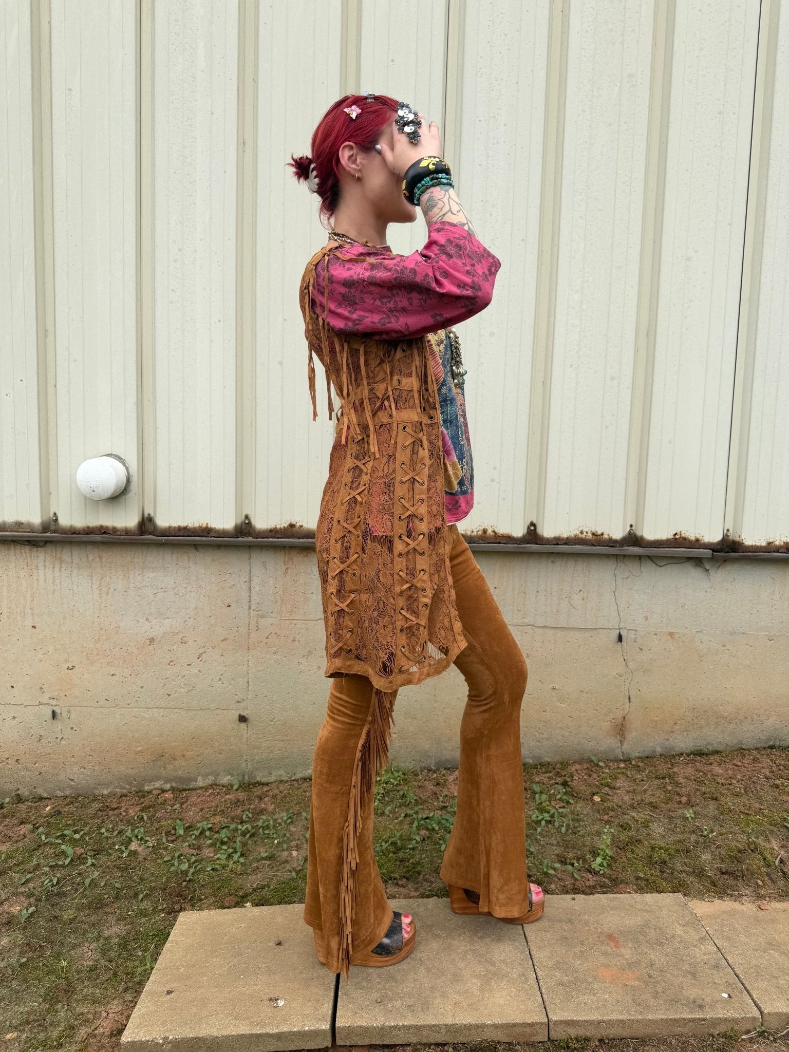 Not so Plain Jane Eyelet Vest - ivyandlavyboutique ivyandlavyboutique