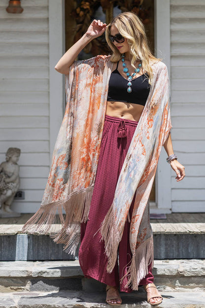 Nottingham Kimono - ivyandlavyboutique Urbanista