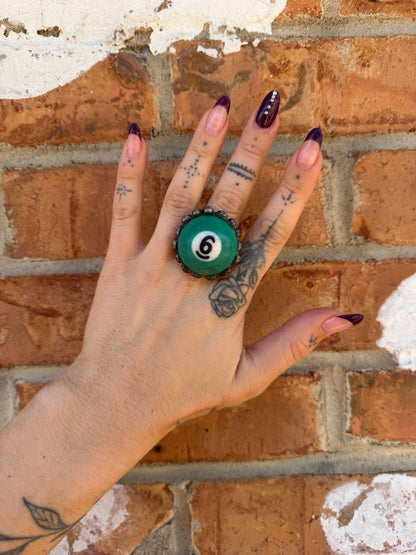 Number Ball Pool Ring - ivyandlavyboutique Art by Amy