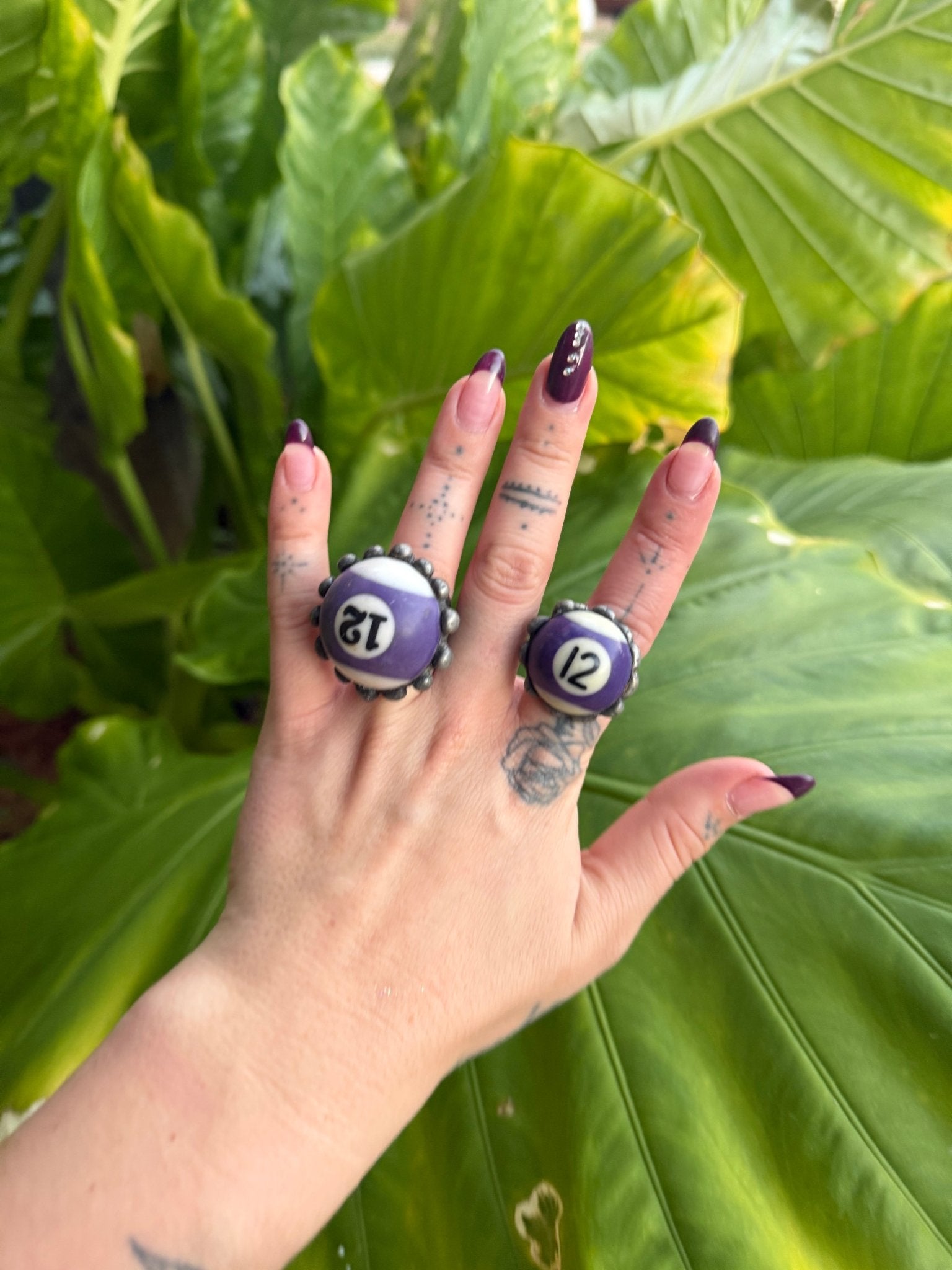 Number Ball Pool Ring - ivyandlavyboutique Art by Amy