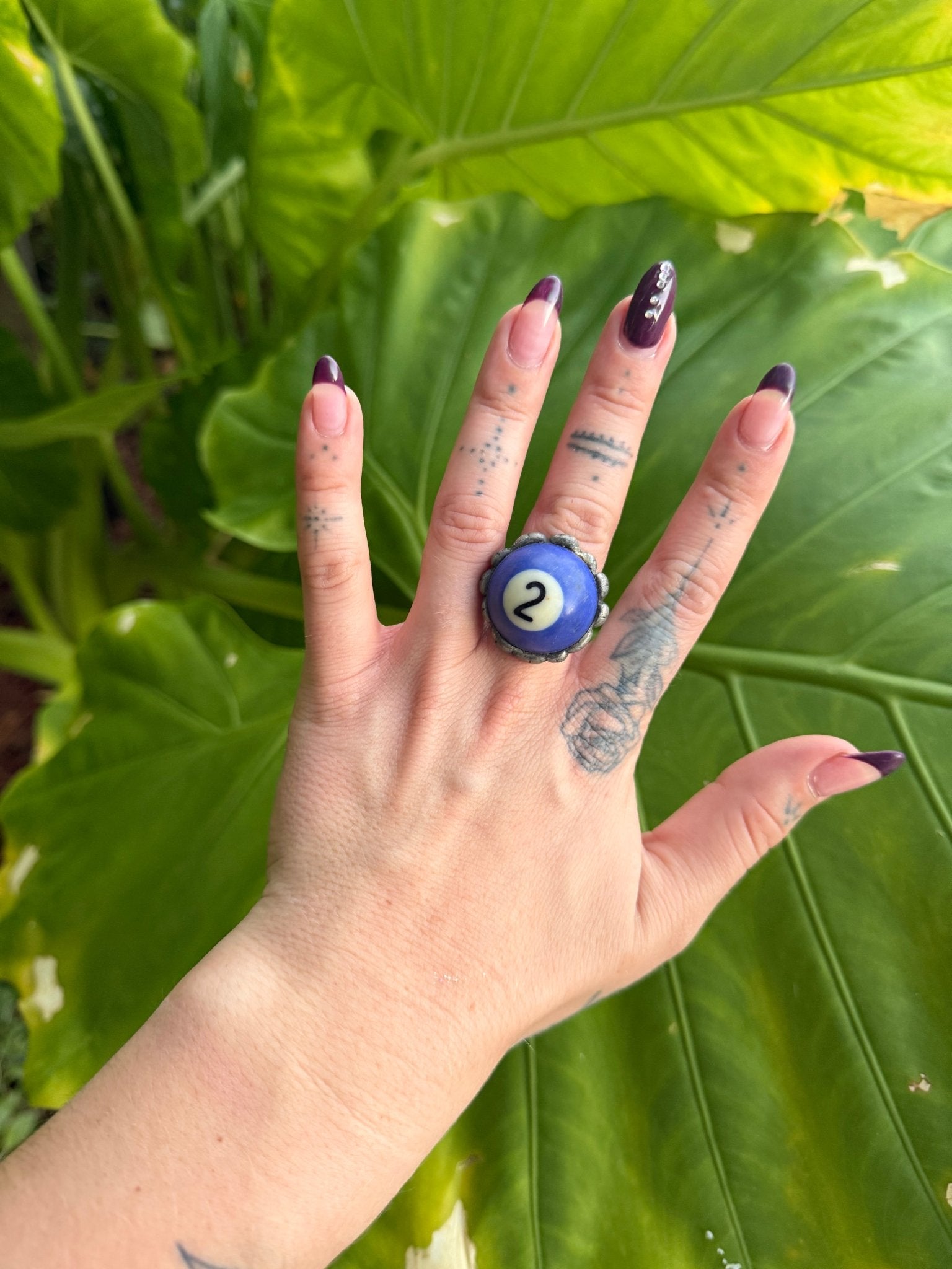 Number Ball Pool Ring - ivyandlavyboutique Art by Amy