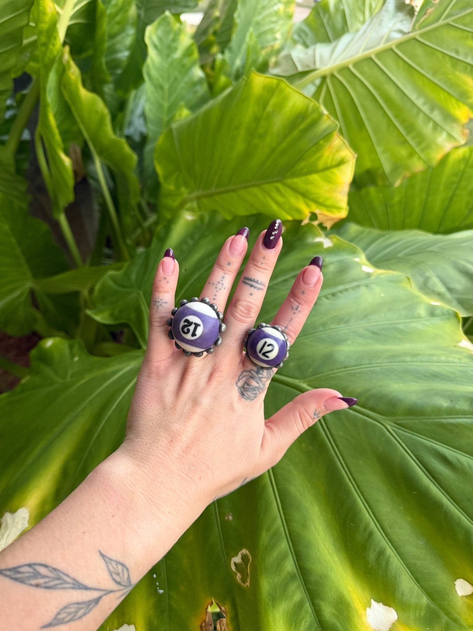 Number Ball Pool Ring - ivyandlavyboutique Art by Amy