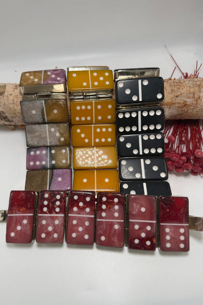 Numbers Game Domino Bracelet - ivyandlavyboutique ivyandlavyboutique