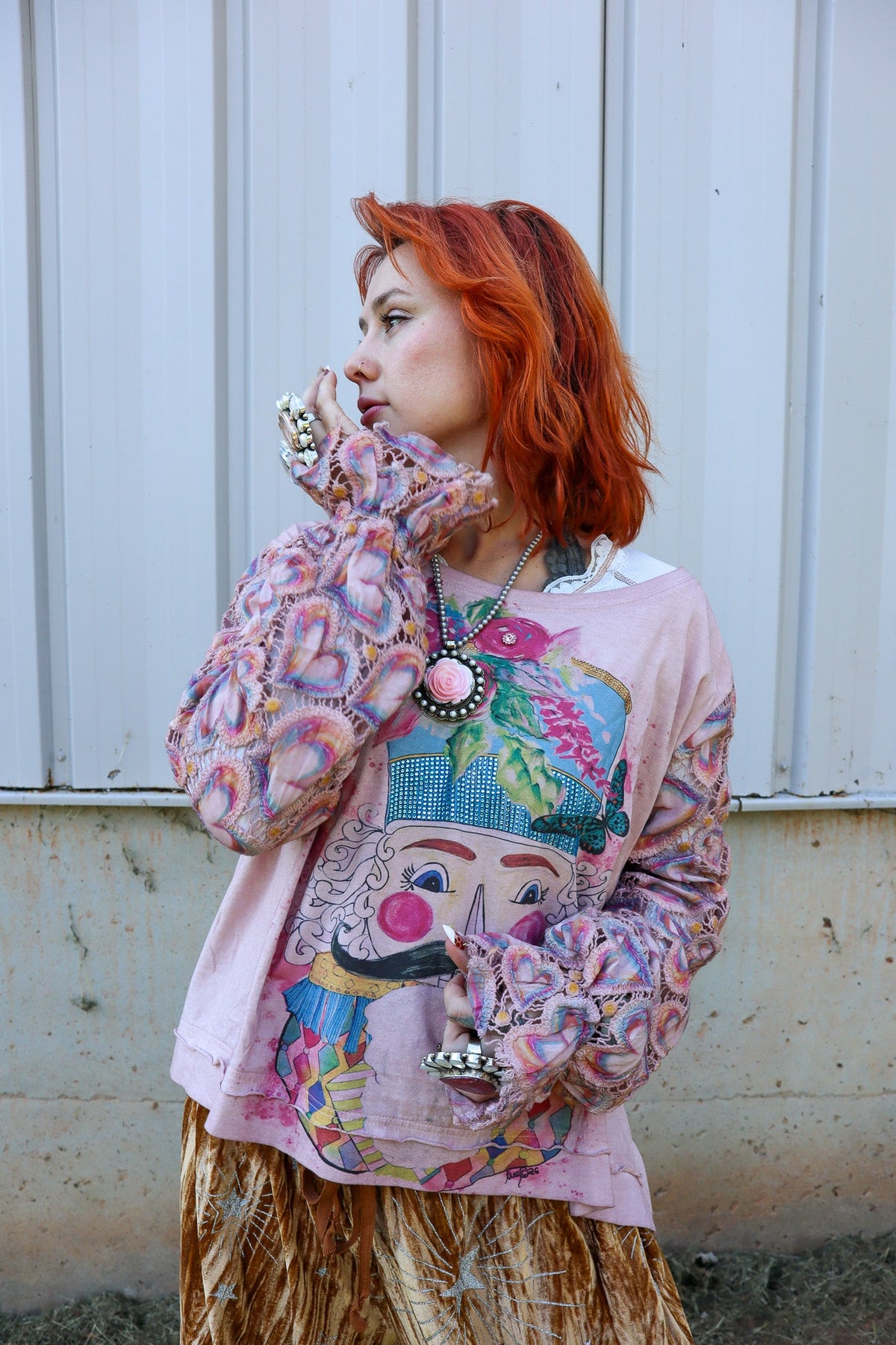 Nutcracker Pullover Top - ivyandlavyboutique A Rare Bird Shop