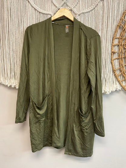 Olive Lounge Terry Cardigan SALE - ivyandlavyboutique ivyandlavyboutique