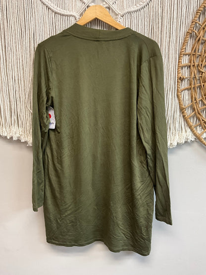 Olive Lounge Terry Cardigan SALE - ivyandlavyboutique ivyandlavyboutique