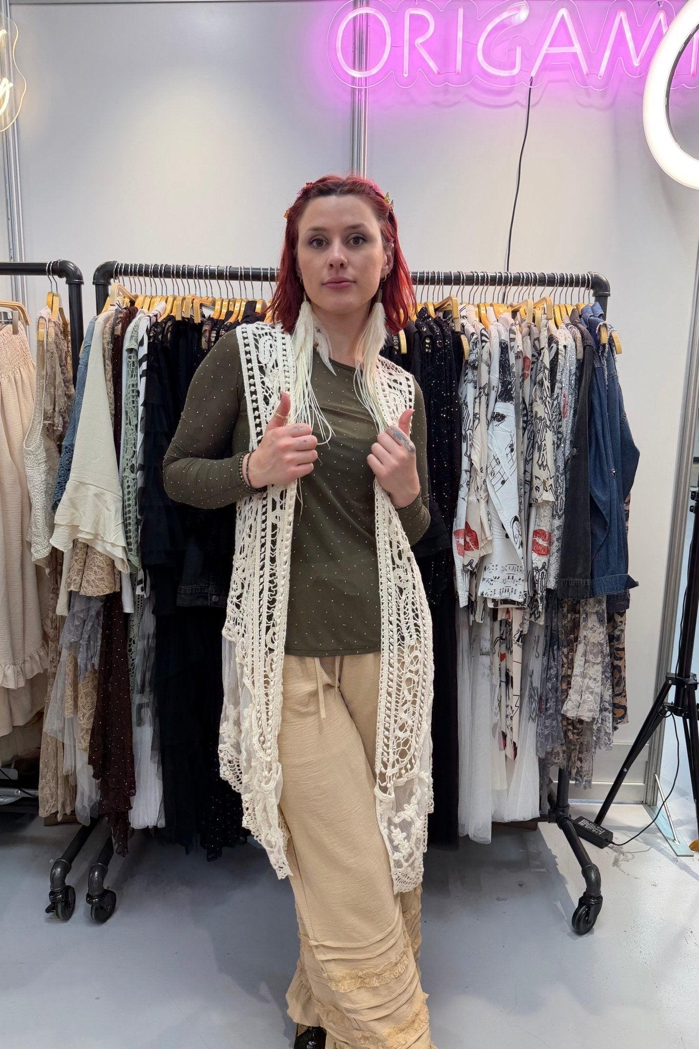 Ols - 4421 - ivyandlavyboutique Origami Apparel ~ Lace and Crochet inspired