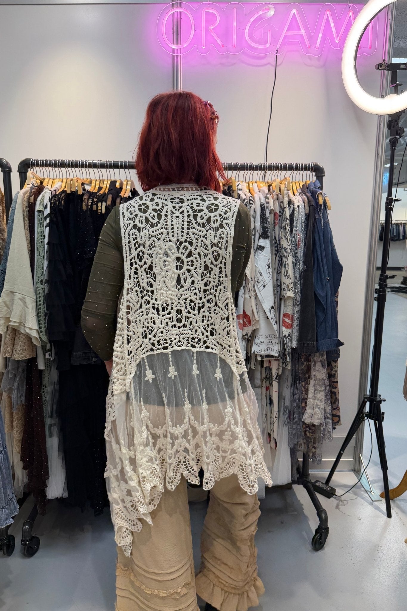 Ols - 4421 - ivyandlavyboutique Origami Apparel ~ Lace and Crochet inspired