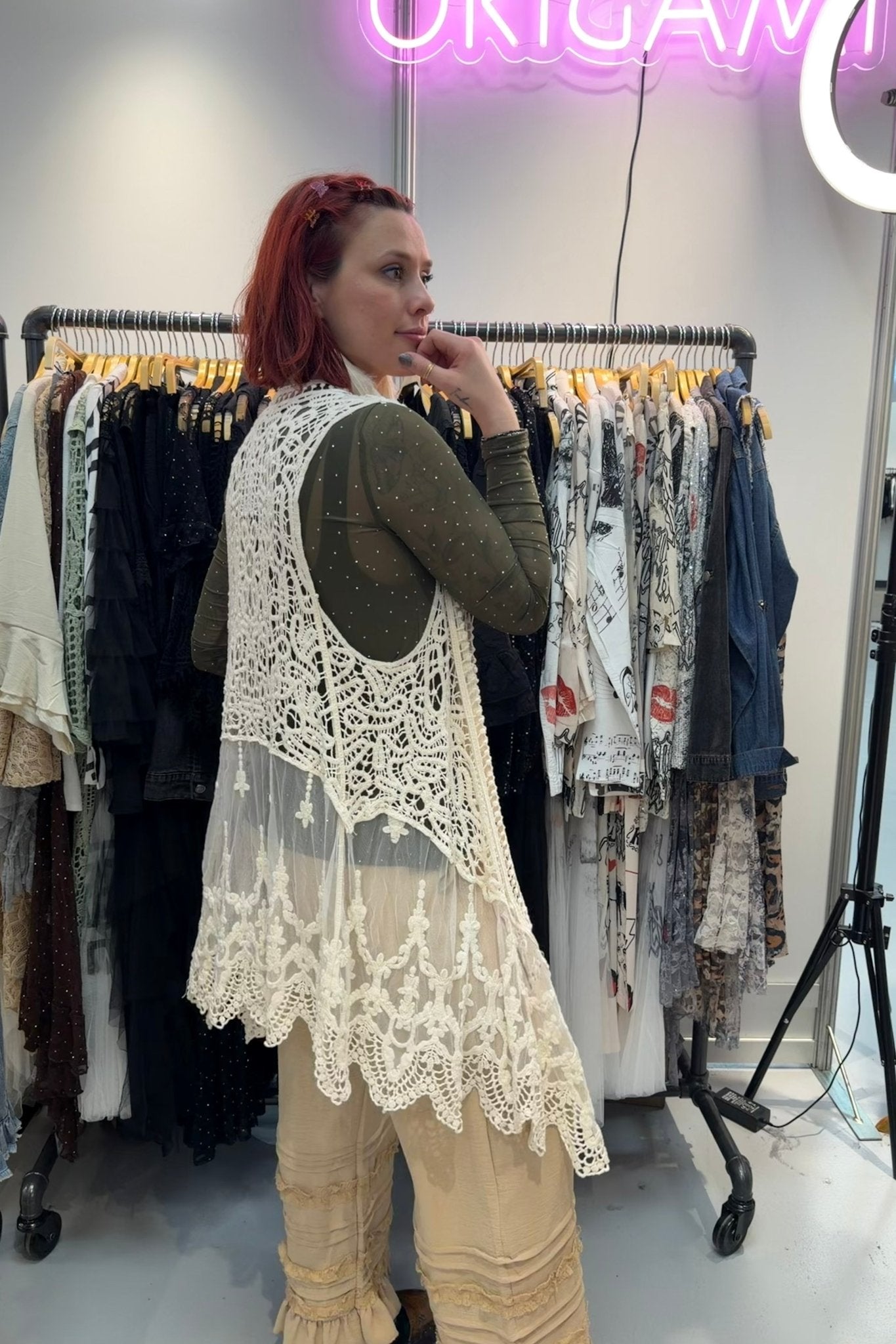 Ols - 4421 - ivyandlavyboutique Origami Apparel ~ Lace and Crochet inspired