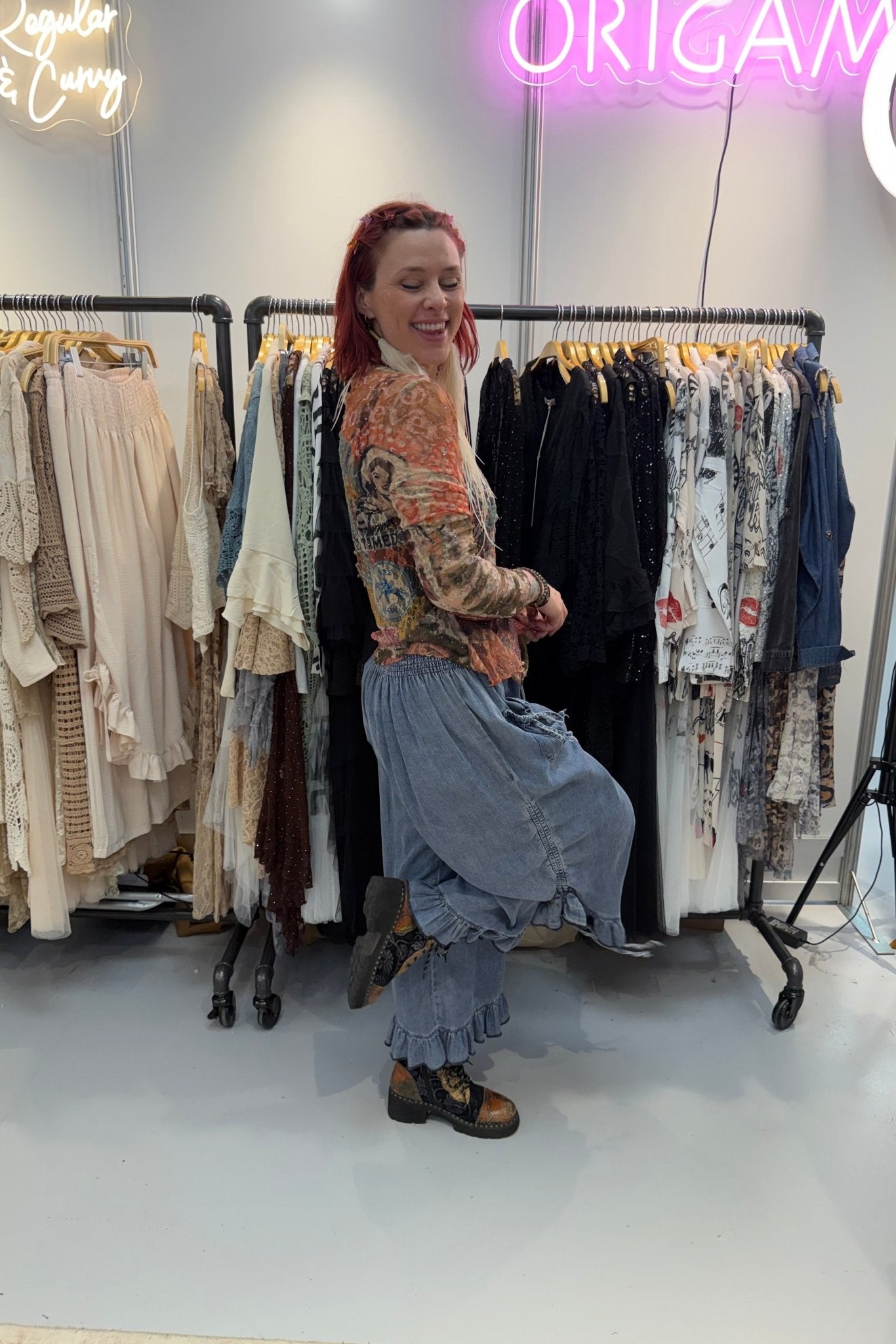 Ols - 4982 - ivyandlavyboutique Origami Apparel ~ Lace and Crochet inspired