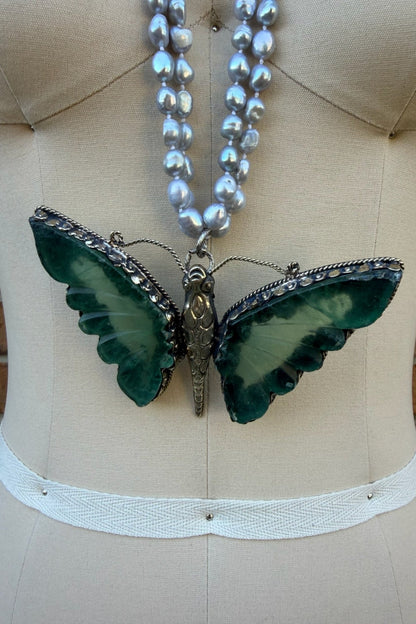 On a Whim Butterfly Necklace - ivyandlavyboutique ivyandlavyboutique
