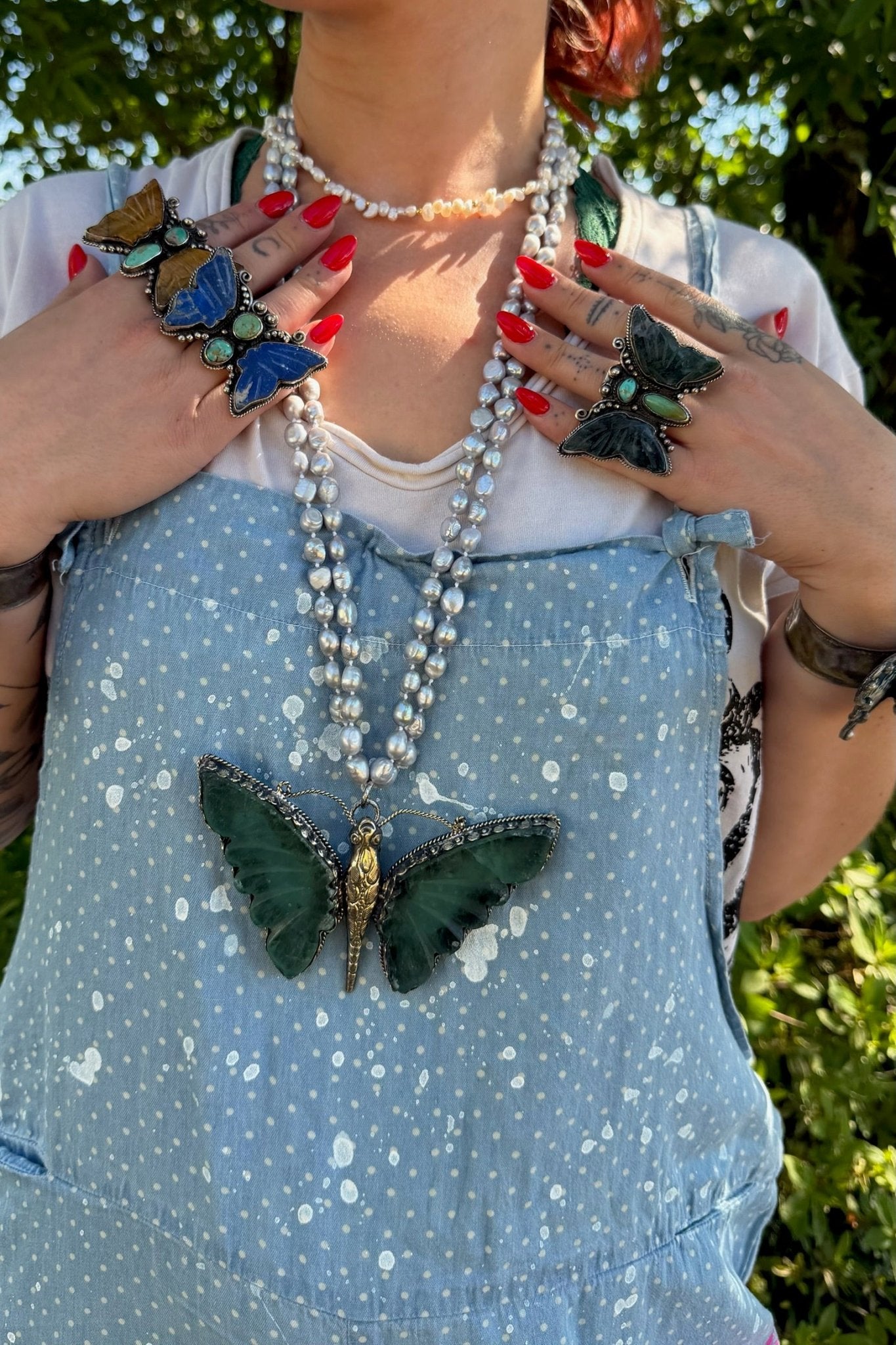 On a Whim Butterfly Necklace - ivyandlavyboutique ivyandlavyboutique