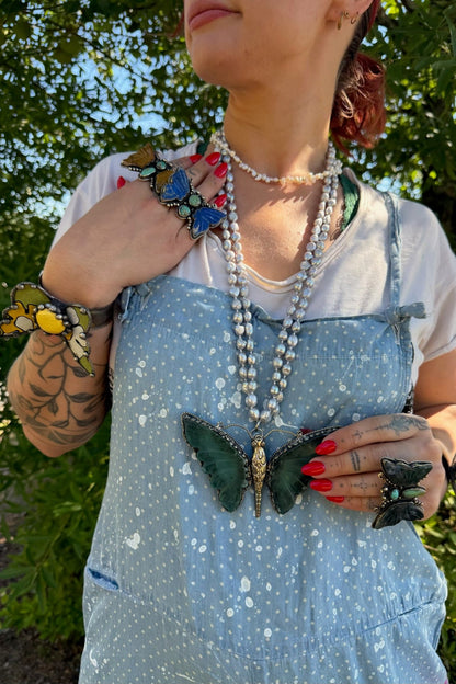 On a Whim Butterfly Necklace - ivyandlavyboutique ivyandlavyboutique