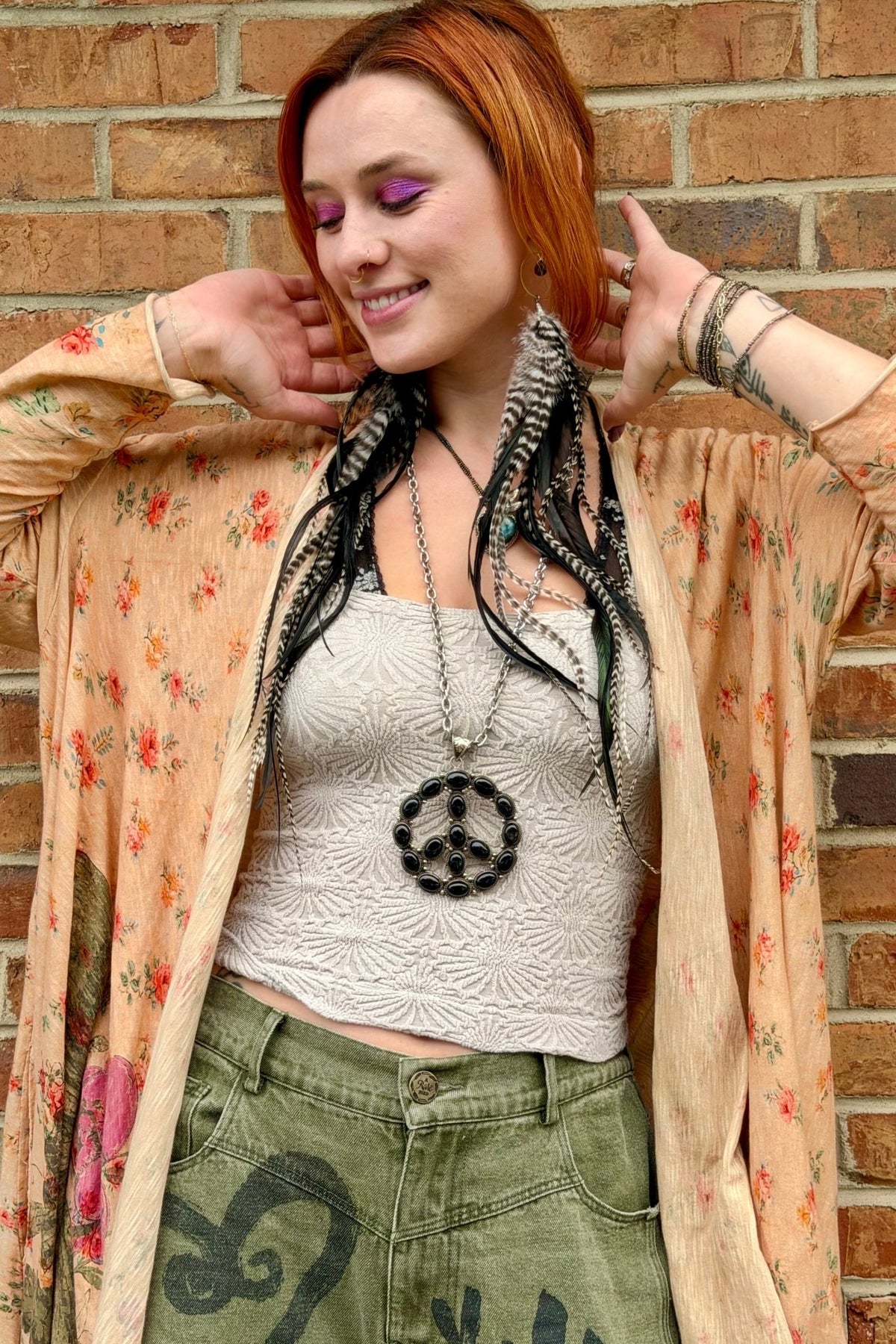 On the Fly Feather Earring - Boho Wanderlust Boutique Boho Wanderlust Boutique
