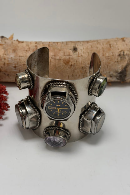 On the Watch 8 Piece Watch Cuff - ivyandlavyboutique ivyandlavyboutique