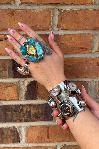 On the Watch 8 Piece Watch Cuff - ivyandlavyboutique ivyandlavyboutique