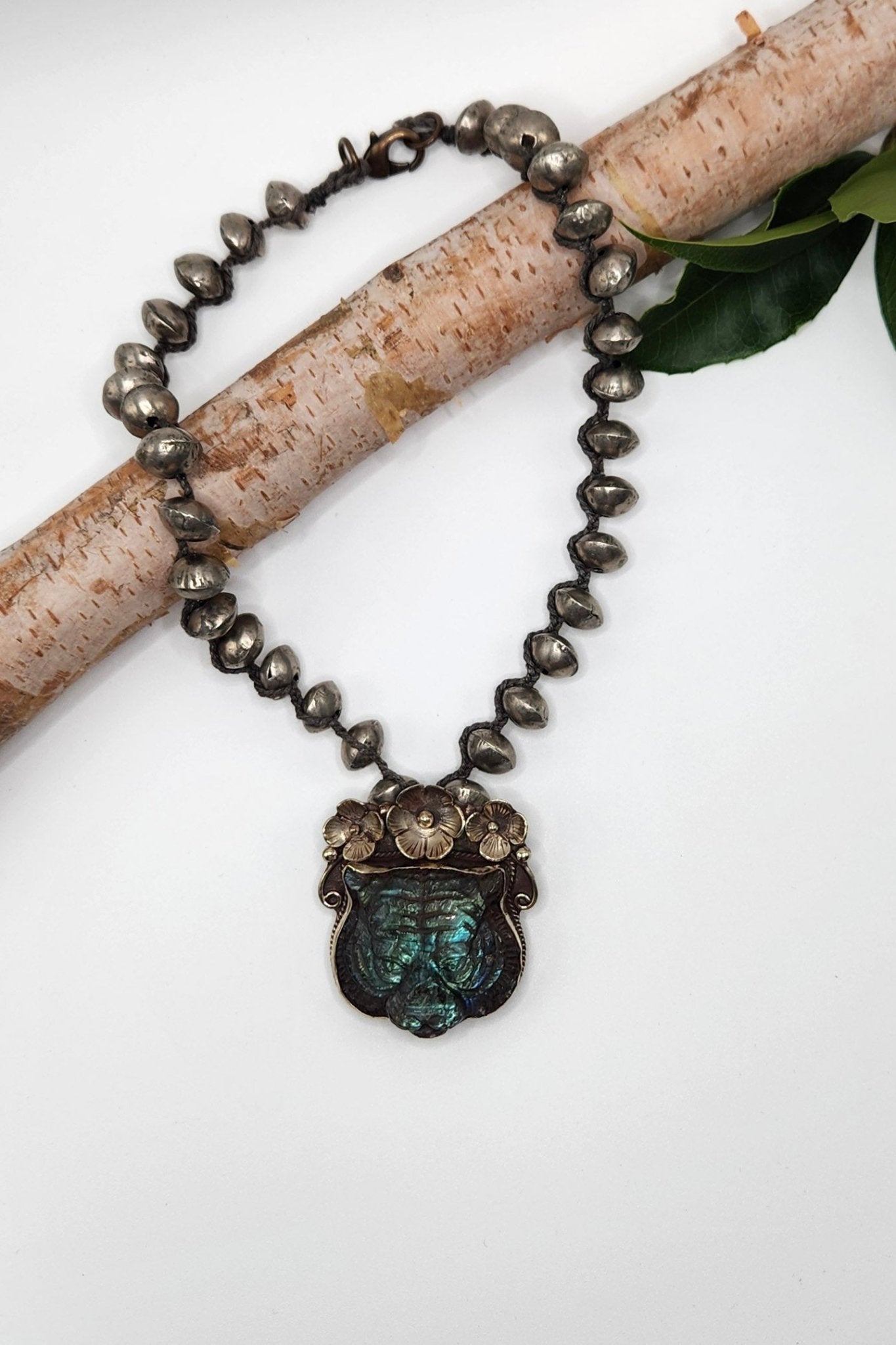 One of a Kind: Ferocious Tiger Necklace - ivyandlavyboutique Spirit Lala