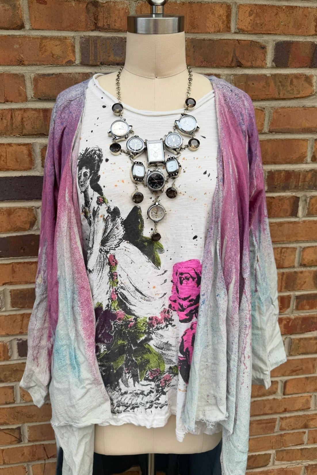 Only Time Will Tell Statement Necklace - ivyandlavyboutique ivyandlavyboutique