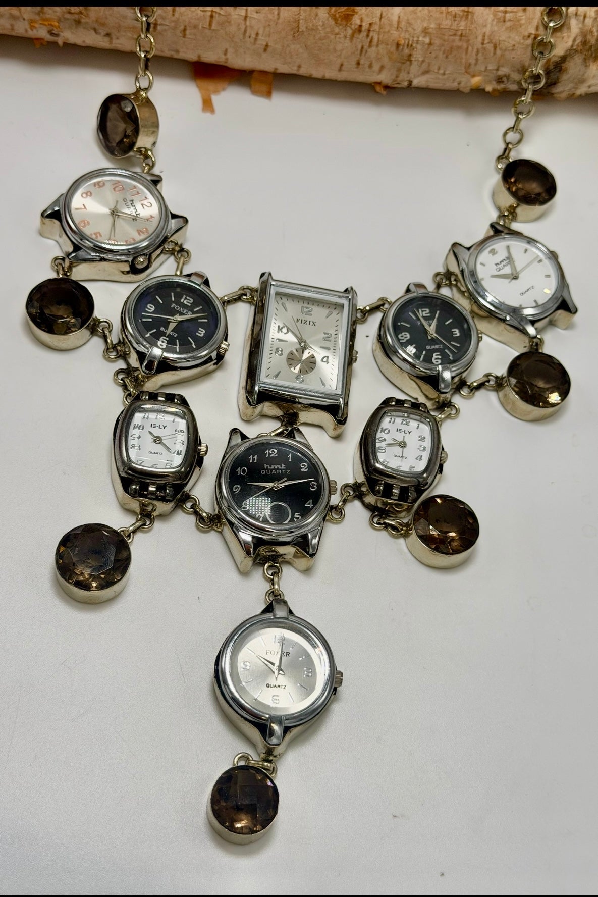 Only Time Will Tell Statement Necklace - ivyandlavyboutique ivyandlavyboutique