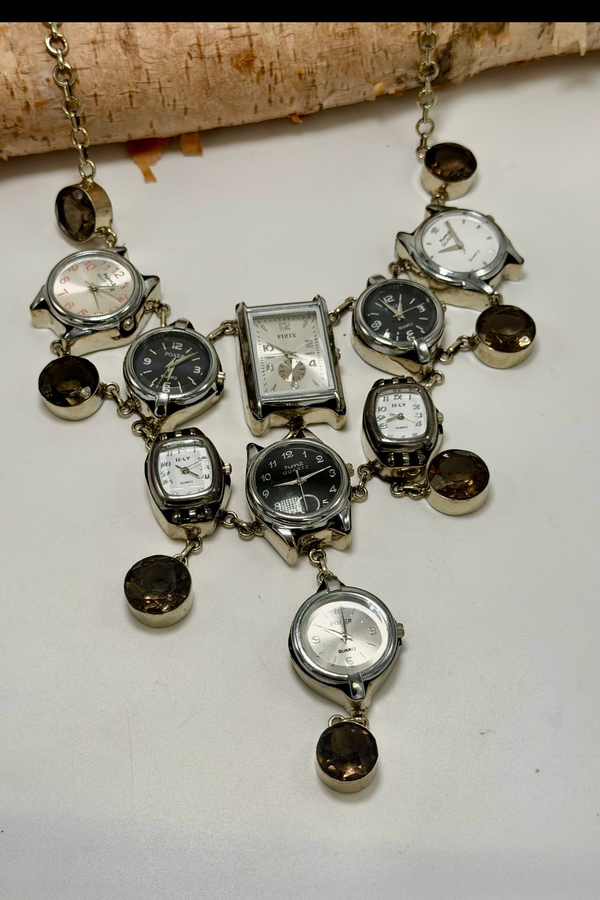 Only Time Will Tell Statement Necklace - ivyandlavyboutique ivyandlavyboutique