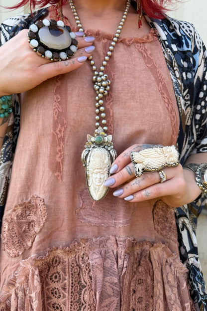 OOAK - 27 - Chief Necklace - ivyandlavyboutique ivyandlavyboutique