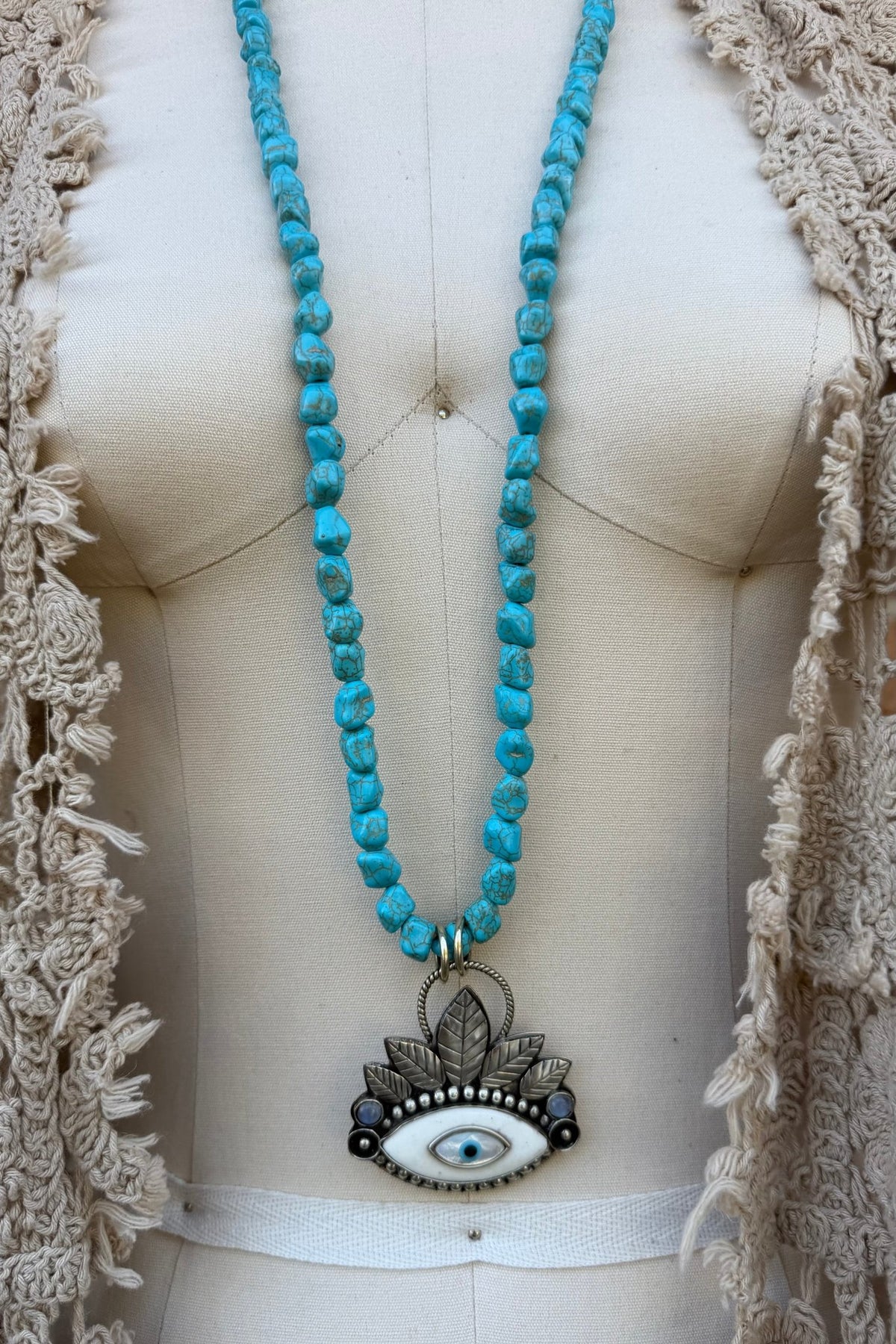 OOAK All Seeing Eye Necklace - ivyandlavyboutique ivyandlavyboutique