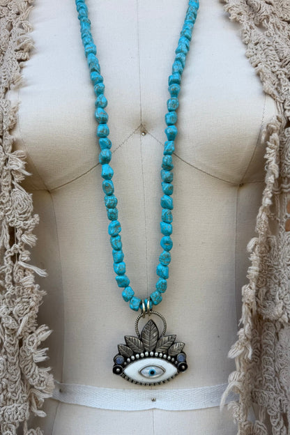 OOAK All Seeing Eye Necklace - ivyandlavyboutique ivyandlavyboutique
