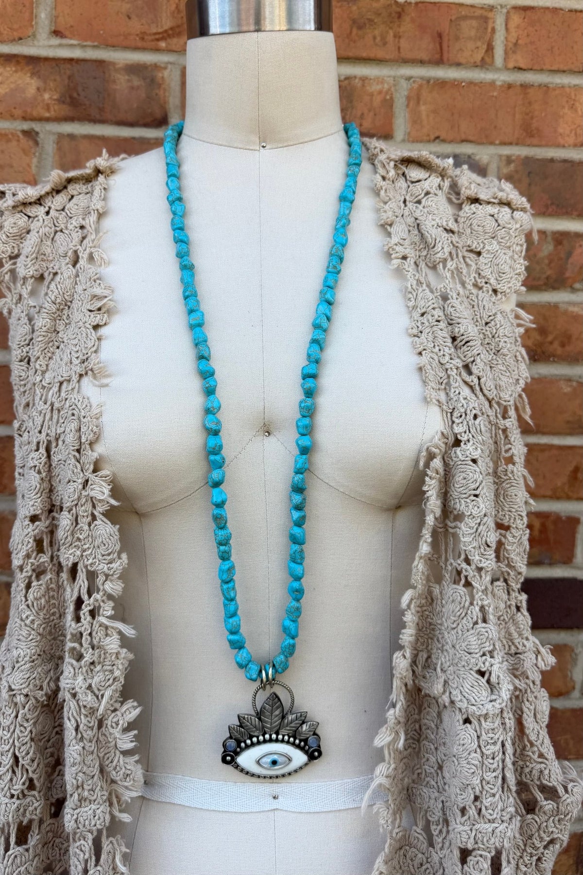 OOAK All Seeing Eye Necklace - ivyandlavyboutique ivyandlavyboutique