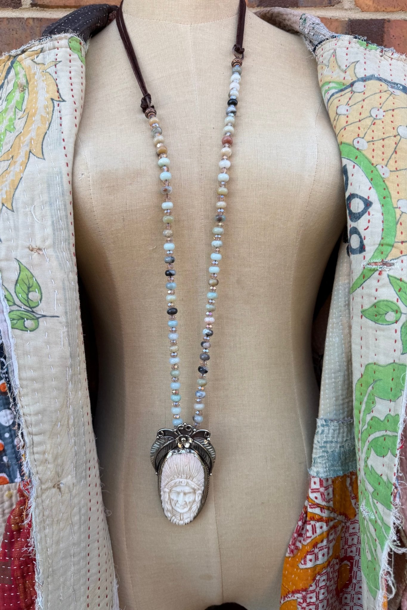 OOAK Big Chief Necklace - ivyandlavyboutique ivyandlavyboutique