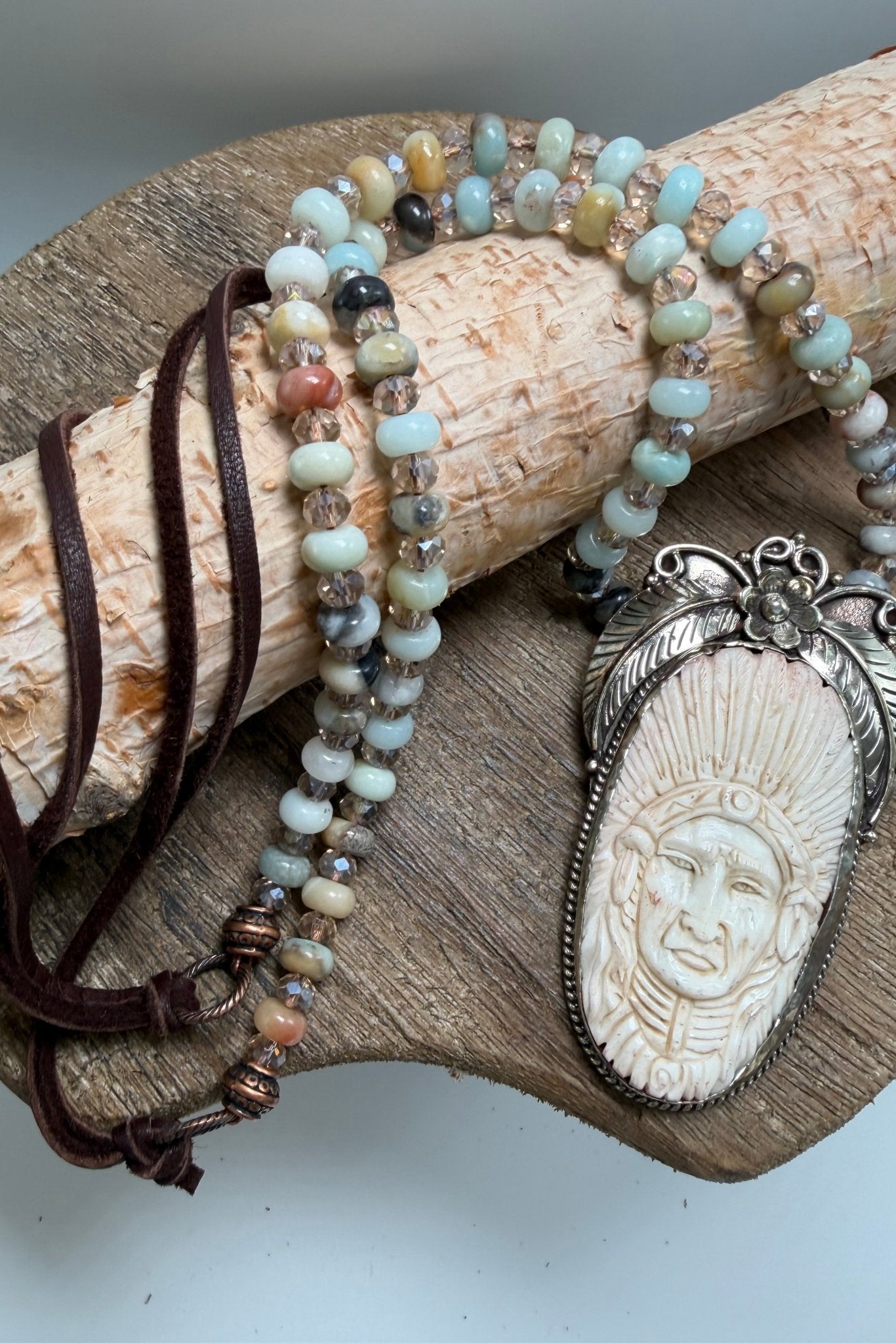 OOAK Big Chief Necklace - ivyandlavyboutique ivyandlavyboutique