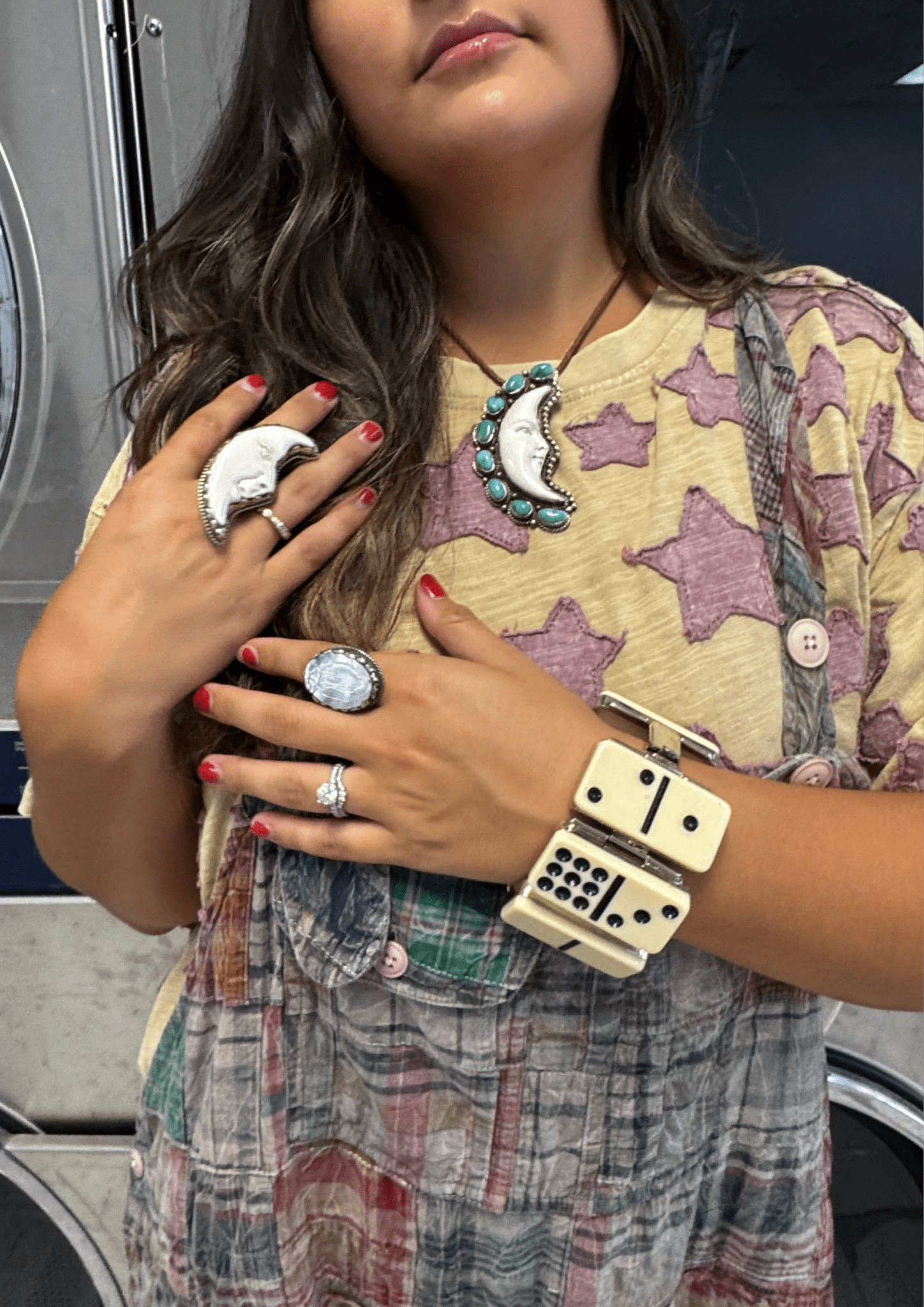 OOAK Domino Bracelet - ivyandlavyboutique ivyandlavyboutique