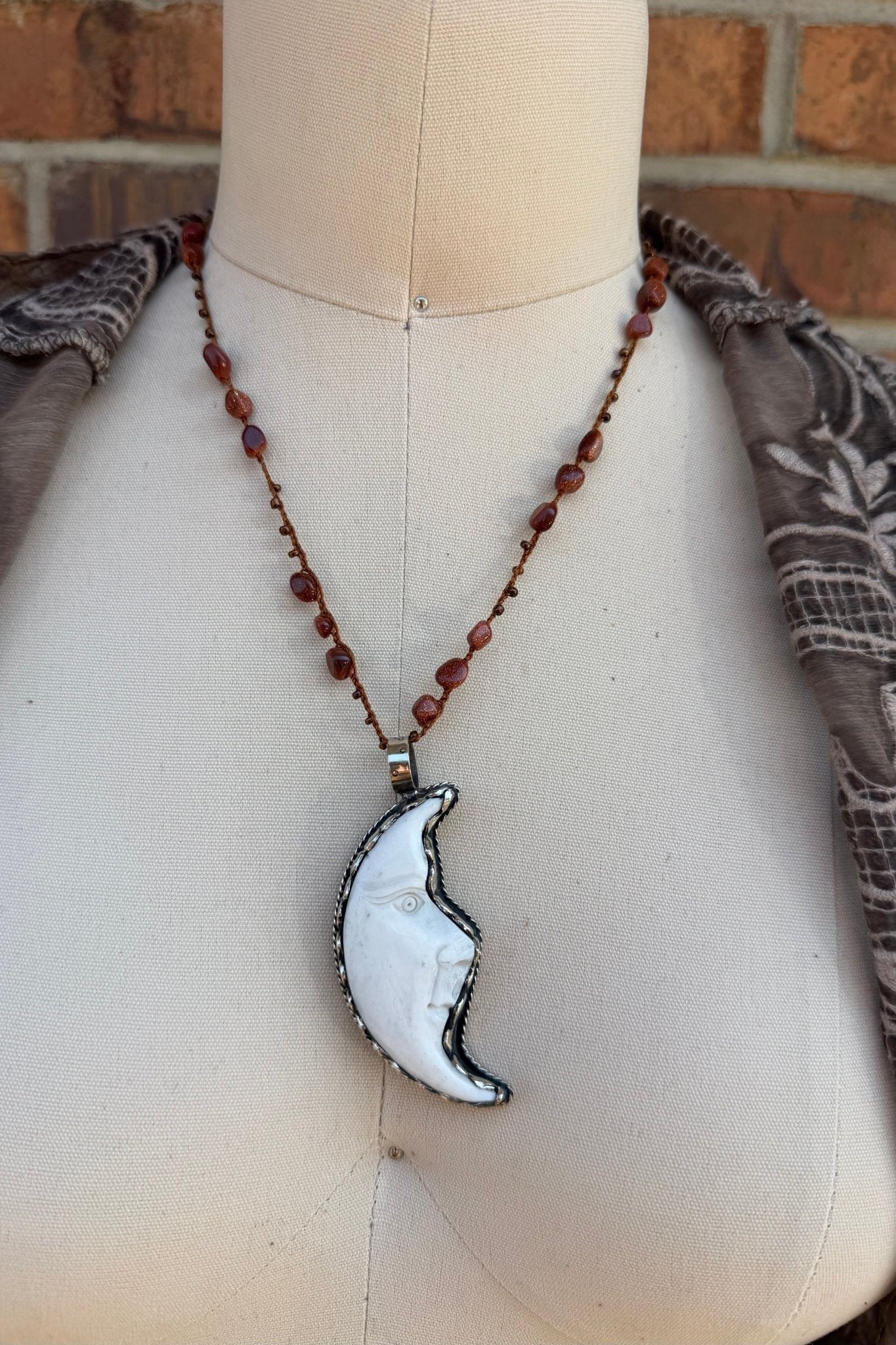 OOAK Silent Night Necklace - ivyandlavyboutique ivyandlavyboutique