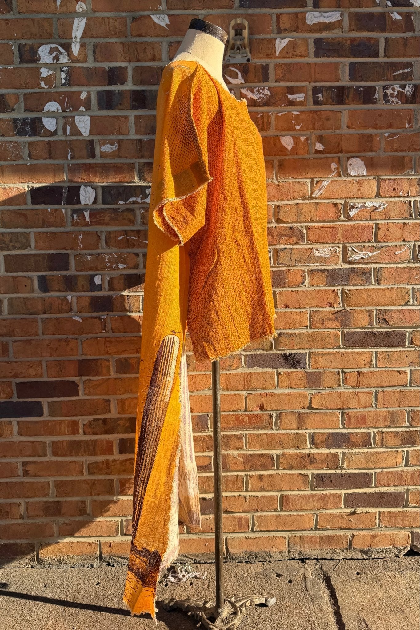 Orange Hues desert Hi Lo Top - ivyandlavyboutique I LOVE LINEN