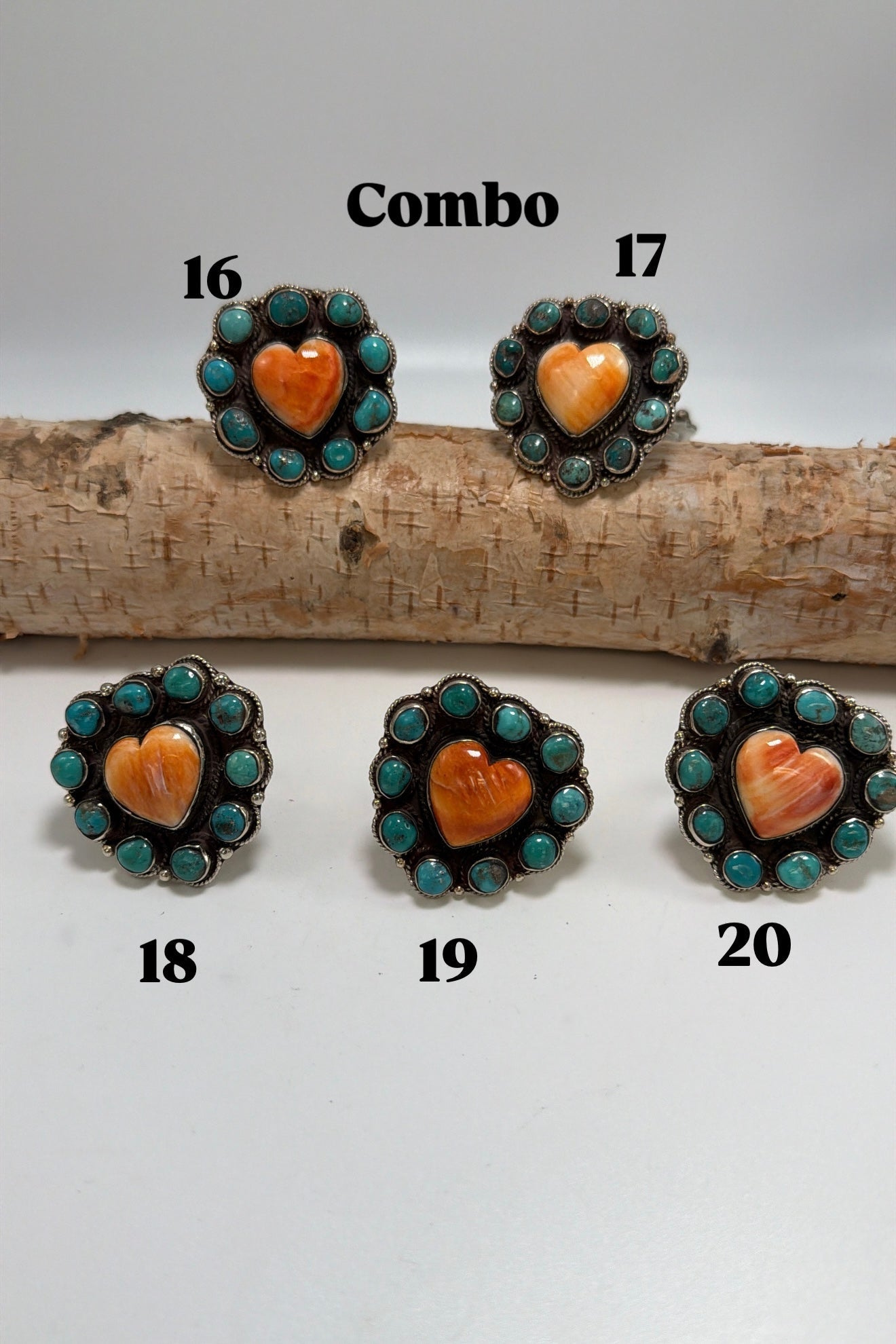 Orange Starburst Heart - ivyandlavyboutique ivyandlavyboutique