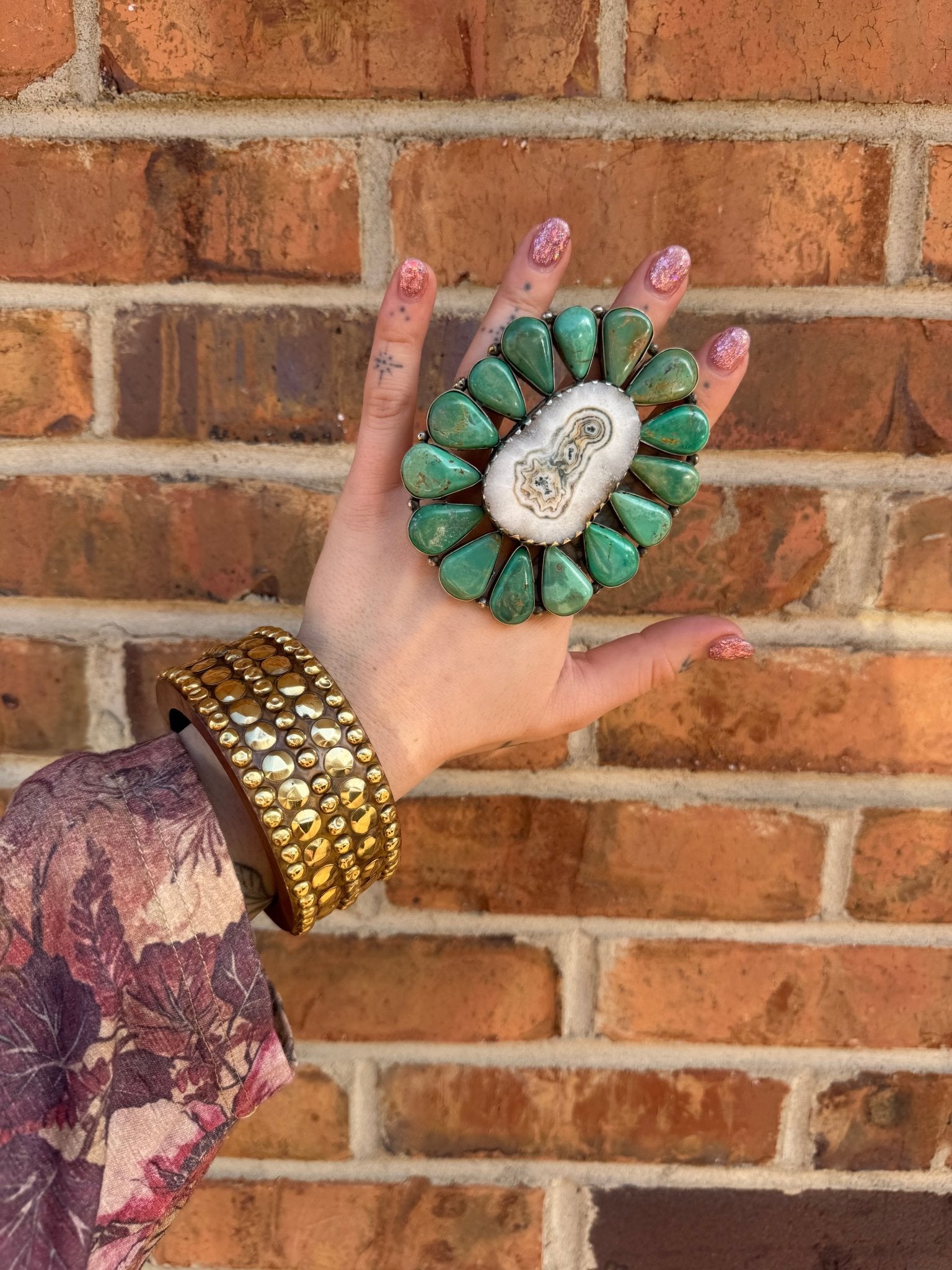 Oval Stunner Big Ring - ivyandlavyboutique ivyandlavyboutique